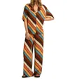 Auguste The Label Cicely Stripe Martha Pant In Multi In Multi