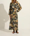 Auguste The Label Sorrel Midi Dress In Yellow Floral