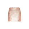 AUGUSTE THE LABEL WOMEN'S CECILIA SEQUIN SKIRT IN PINK