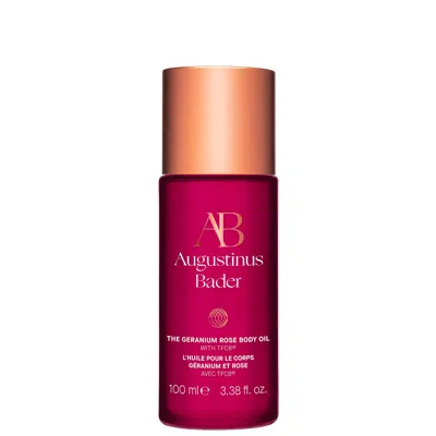 AUGUSTINUS BADER THE GERANIUM ROSE BODY OIL 100ML
