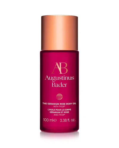 AUGUSTINUS BADER THE GERANIUM ROSE BODY OIL 3.4 OZ.