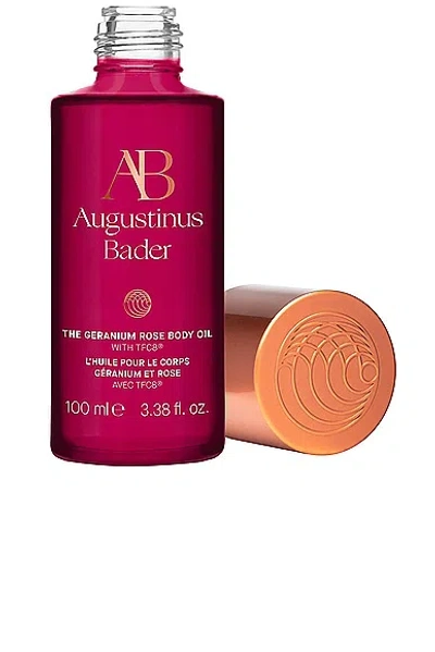 Augustinus Bader The Geranium Rose Body Oil In White