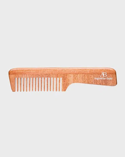 Augustinus Bader The Neem Comb With Handle In White