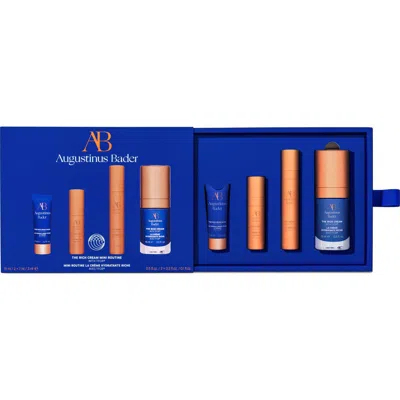 Augustinus Bader The Rich Cream Mini Skin Care Routine $232 Value In Transparent