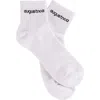 Augustnoa Best Ankle Socks 3 Set In White