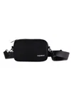 Augustnoa Fanny Pack Crossbody Bag In Black