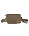Augustnoa Fanny Pack Crossbody Bag In Olive Green