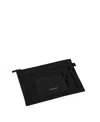 Augustnoa Flat 3 Pouch Set In Black