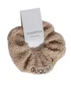 Augustnoa Teddy Scrunchie In Teddy