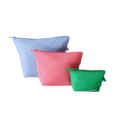 Augustnoa Women's Blue Pouch Set - Popsicle