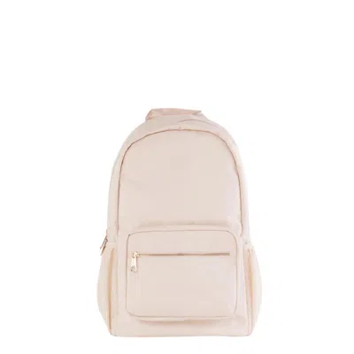 Augustnoa Women's Neutrals Classic Noa Backpack - Cream In White