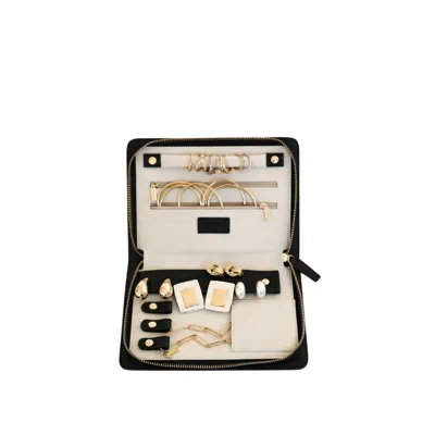 Augustnoa Women's Travel Jewelry Organizer - Black