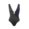 Aulala Paris Women's Aulala X Jade - Alter Ego One Piece Swimsuit - Green In Green