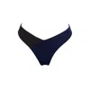 Aulala Paris Women's Aulala X Jade - Soulmate V-shape Bottom With Jewellery - Blue In Blue