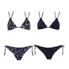 Aulala Paris Women's Aulala X Percheye Reversible Bikini Macaron - Blue In Blue