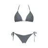 Aulala Paris Women's Black The Moondrop - Midnight - Reversible Triangle Bikini In Black