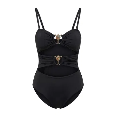 Aulala Paris Women's Black The Muse Line – Onyx