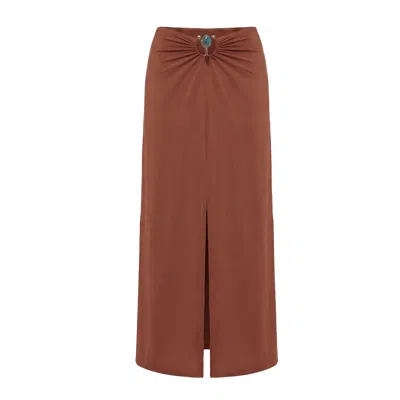 Aulala Paris Women's Brown The Muse Drape – Amber