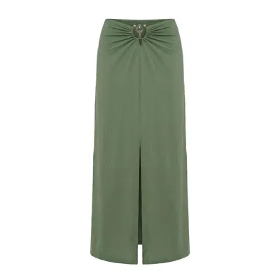 Aulala Paris Women's Green The Muse Drape – Jade