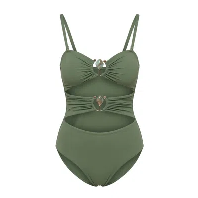 Aulala Paris Women's Green The Muse Line – Jade