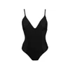 Aulala Paris Women's Miss Courageous One Piece Swimsuit - Black In Black