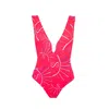 Aulala Paris Women's Pink / Purple Aulala X Frost - Sol Kissed One Piece Swimsuit - Pink & Purple In Pink/purple