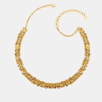 Pre-owned Aulerth X Ekaya Banaras Opaline Perla Choker