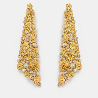 Pre-owned Aulerth X Ekaya Banaras Opaline Perla Earrings