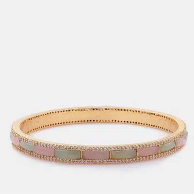 Pre-owned Aulerth X Tribe Amrapali Dainty Pastel Cuff C1-22
