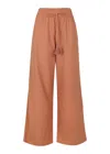 Aur Ocea Straight Leg Pant Camello In Brown