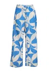 Aur Ocea Straight Leg Pant Ipanema In Blue