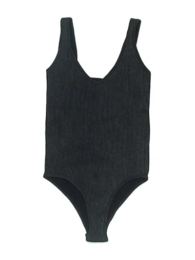 Pre-owned Aura Bodysuit In Black