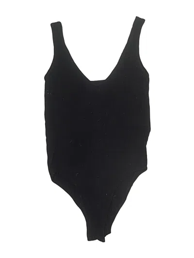 Pre-owned Aura Bodysuit In Black