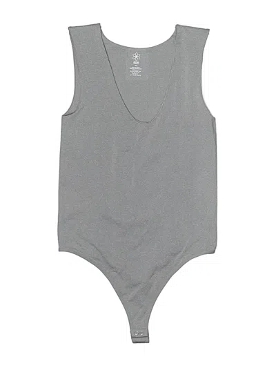 Pre-owned Aura Bodysuit In Gray