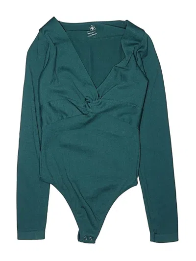 Pre-owned Aura Bodysuit In Teal