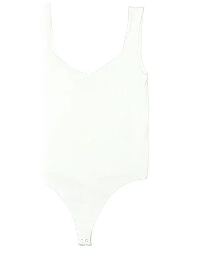 Pre-owned Aura Bodysuit In White