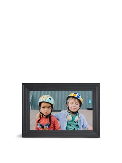 Aura Carver Wifi-connected Solid Picture Frame In Gravel