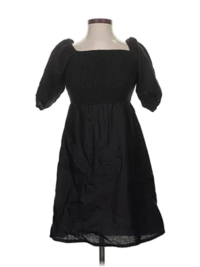 Pre-owned Aura Casual Dress In Black
