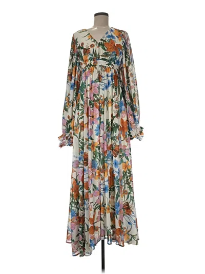 Pre-owned Aura Casual Dress In Blue
