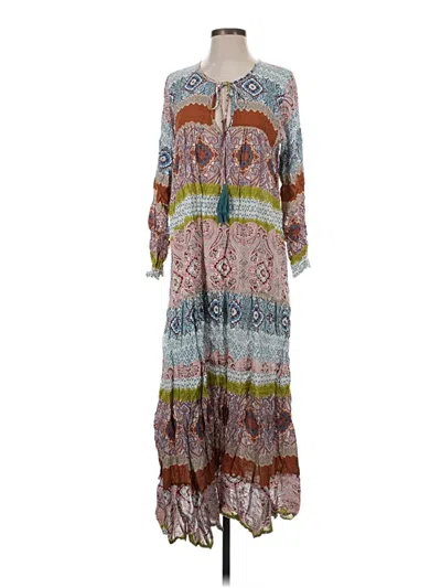 Pre-owned Aura Casual Dress In Gray
