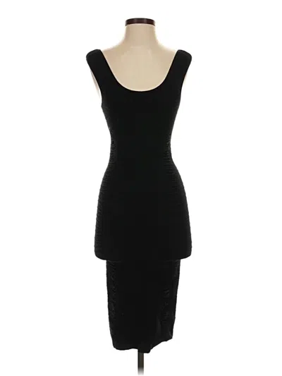 Pre-owned Aura Cocktail Dress In Black