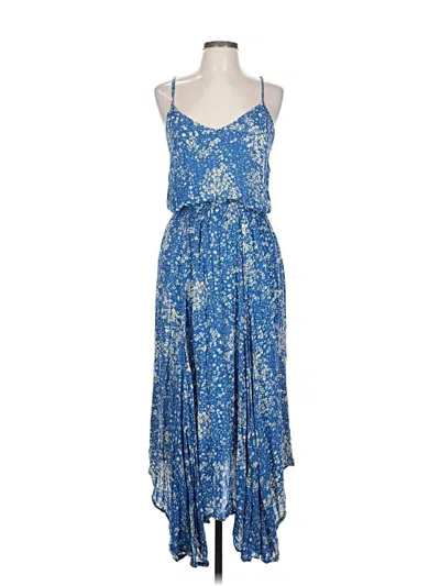 Pre-owned Aura Cocktail Dress In Blue
