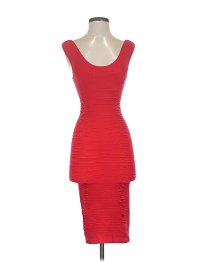 Pre-owned Aura Cocktail Dress In Red