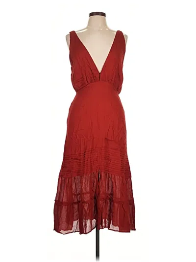 Pre-owned Aura Cocktail Dress In Red