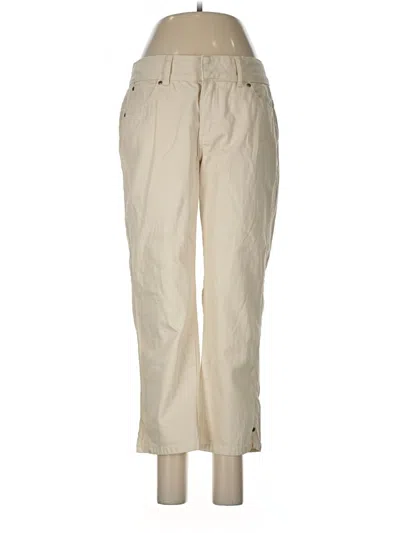 Pre-owned Aura Jeans In Ivory