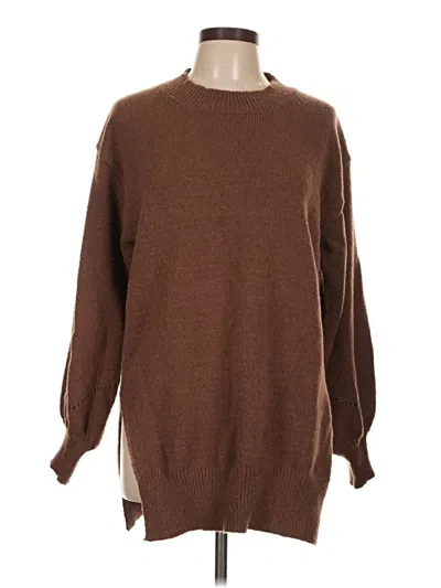 Pre-owned Aura Pullover Sweater In Brown