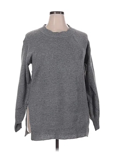 Pre-owned Aura Pullover Sweater In Gray