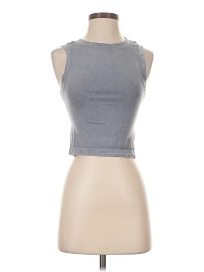 Pre-owned Aura Sleeveless T-shirt In Gray