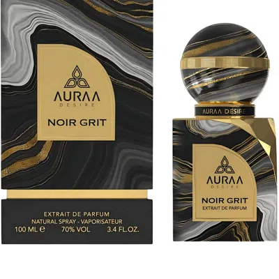 Auraa Desire Unisex Noir Grit Extrait De Parfum Spray 3.4 oz Fragrances 6290360831893