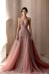 Auraelis Couture A-line Embellished Gown